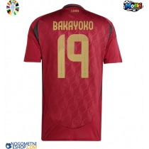 Moški Nogometni dresi Belgija Johan Bakayoko #19 Domači EP 2024 Kratek Rokav